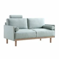 Timber Sage Green Fabric Sofa, 2-Seater 21 Timber Sage Green Fabric Sofa, 2-Seater -Daals Store GCSF 2348 SAGE FAB 2ST WB3