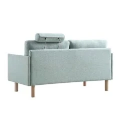 Timber Sage Green Fabric Sofa, 2-Seater 25 Timber Sage Green Fabric Sofa, 2-Seater -Daals Store GCSF 2348 SAGE FAB 2ST WB7