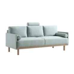 Timber Sage Green Fabric Sofa, 3-Seater 20 Timber Sage Green Fabric Sofa, 3-Seater -Daals Store GCSF 2348 SAGE FAB 3ST WB3
