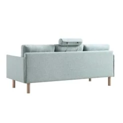 Timber Sage Green Fabric Sofa, 3-Seater 22 Timber Sage Green Fabric Sofa, 3-Seater -Daals Store GCSF 2348 SAGE FAB 3ST WB5