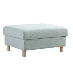 Timber Sage Green Fabric Storage Ottoman -Daals Store GCSF 2348 SAGE FAB STOOL WB2