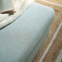 Timber Sage Green Fabric Storage Ottoman -Daals Store GCSF 2348 SAGE FAB STOOL scene4