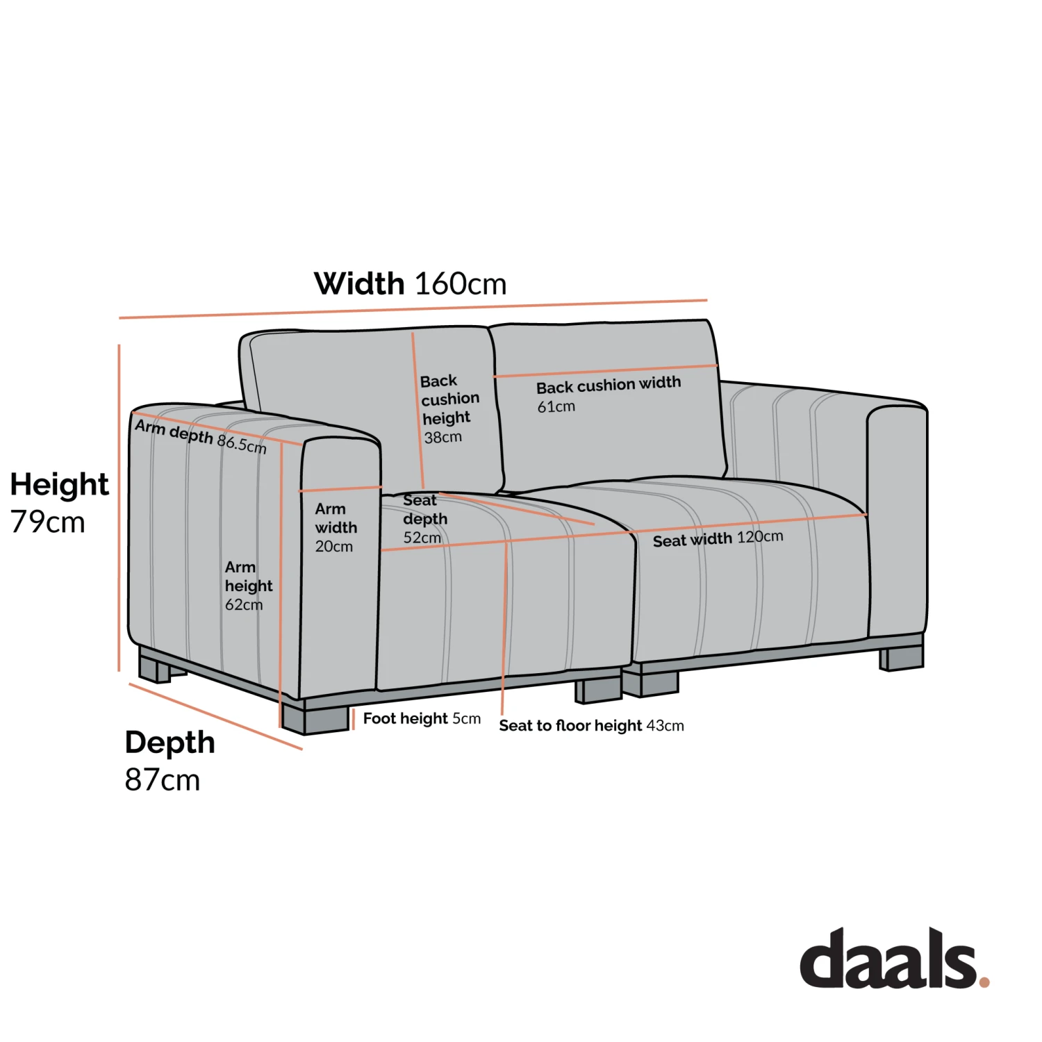 Belsize Beige Boucle Sofa With Wooden Base, 2-Seater 6 Belsize Beige Boucle Sofa With Wooden Base, 2-Seater - Image 6
