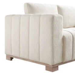 Belsize Beige Boucle Sofa With Wooden Base, 2-Seater 21 Belsize Beige Boucle Sofa With Wooden Base, 2-Seater -Daals Store GCSF 2360 BEIGE BOU 2ST detail1
