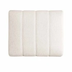 Belsize Beige Boucle Footstool With Wooden Base 18 Belsize Beige Boucle Footstool With Wooden Base -Daals Store GCSF 2360 BEIGE BOU STOOL WB4