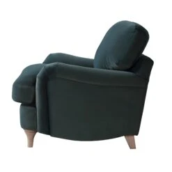 Daphnis Aegean Blue Velvet Sofa, 1-Seater -Daals Store GCSF 2395 AEGEAN VEL 1ST WB3