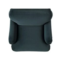 Daphnis Aegean Blue Velvet Sofa, 1-Seater -Daals Store GCSF 2395 AEGEAN VEL 1ST WB5