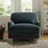 Daphnis Aegean Blue Velvet Sofa, 1-Seater -Daals Store GCSF 2395 AEGEAN VEL 1ST main