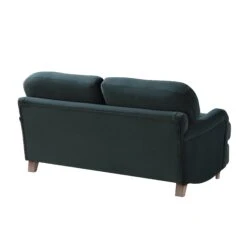 Daphnis Aegean Blue Velvet Sofa, 2-Seater -Daals Store GCSF 2395 AEGEAN VEL 2ST WB5