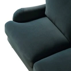 Daphnis Aegean Blue Velvet Sofa, 2-Seater -Daals Store GCSF 2395 AEGEAN VEL 2ST detail1