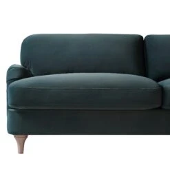 Daphnis Aegean Blue Velvet Sofa, 3-Seater 24 Daphnis Aegean Blue Velvet Sofa, 3-Seater -Daals Store GCSF 2395 AEGEAN VEL 3ST detail1