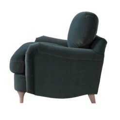 Daphnis Aegean Blue Velvet Sofa, Loveseat -Daals Store GCSF 2395 AEGEAN VEL LOVESEAT WB3