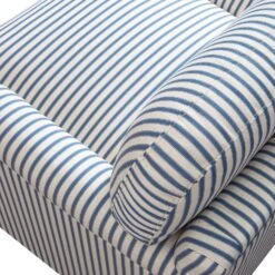 Daphnis Blue Striped Linen Blend Sofa, 2-Seater 27 Daphnis Blue Striped Linen Blend Sofa, 2-Seater -Daals Store GCSF 2395 BLUE STRIPE 2ST detail2