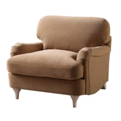 Daphnis Camel Velvet Sofa, 1-Seater 22 Daphnis Camel Velvet Sofa, 1-Seater -Daals Store GCSF 2395 CAMEL VEL 1ST WB2