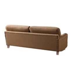 Daphnis Camel Velvet Sofa, 3-Seater -Daals Store GCSF 2395 CAMEL VEL 3ST WB5