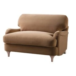 Daphnis Camel Velvet Sofa, Loveseat 17 Daphnis Camel Velvet Sofa, Loveseat -Daals Store GCSF 2395 CAMEL VEL LOVESEAT WB2