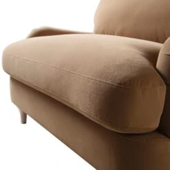 Daphnis Camel Velvet Sofa, Loveseat 22 Daphnis Camel Velvet Sofa, Loveseat -Daals Store GCSF 2395 CAMEL VEL LOVESEAT detail1