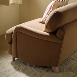 Daphnis Camel Velvet Sofa, Loveseat 15 Daphnis Camel Velvet Sofa, Loveseat -Daals Store GCSF 2395 CAMEL VEL LOVESEAT scene2