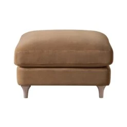 Daphnis Camel Velvet Sofa, Footstool -Daals Store GCSF 2395 CAMEL VEL STOOL WB1