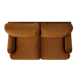 Daphnis Cinnamon Velvet Sofa, 2-Seater -Daals Store GCSF 2395 CMON VEL 2ST WB5
