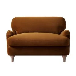 Daphnis Cinnamon Velvet Sofa, Loveseat -Daals Store GCSF 2395 CMON VEL LOVESEAT WB1