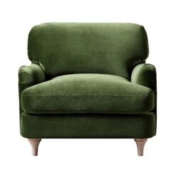 Daphnis Fern Green Velvet Sofa, 1-Seater -Daals Store GCSF 2395 FERN VEL 1ST WB1