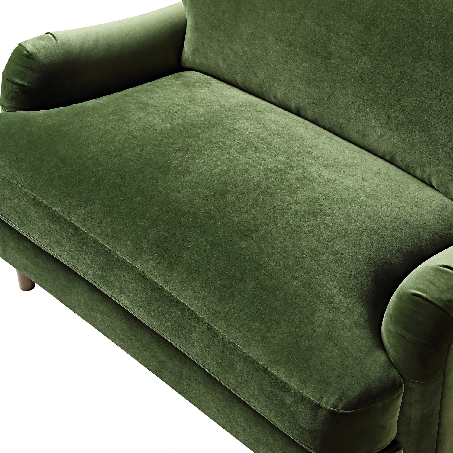 Daphnis Fern Green Velvet Sofa, Loveseat 10 Daphnis Fern Green Velvet Sofa, Loveseat - Image 10