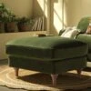 Daphnis Fern Green Velvet Sofa, Footstool 35 Daphnis Fern Green Velvet Sofa, Footstool -Daals Store GCSF 2395 FERN VEL STOOL main