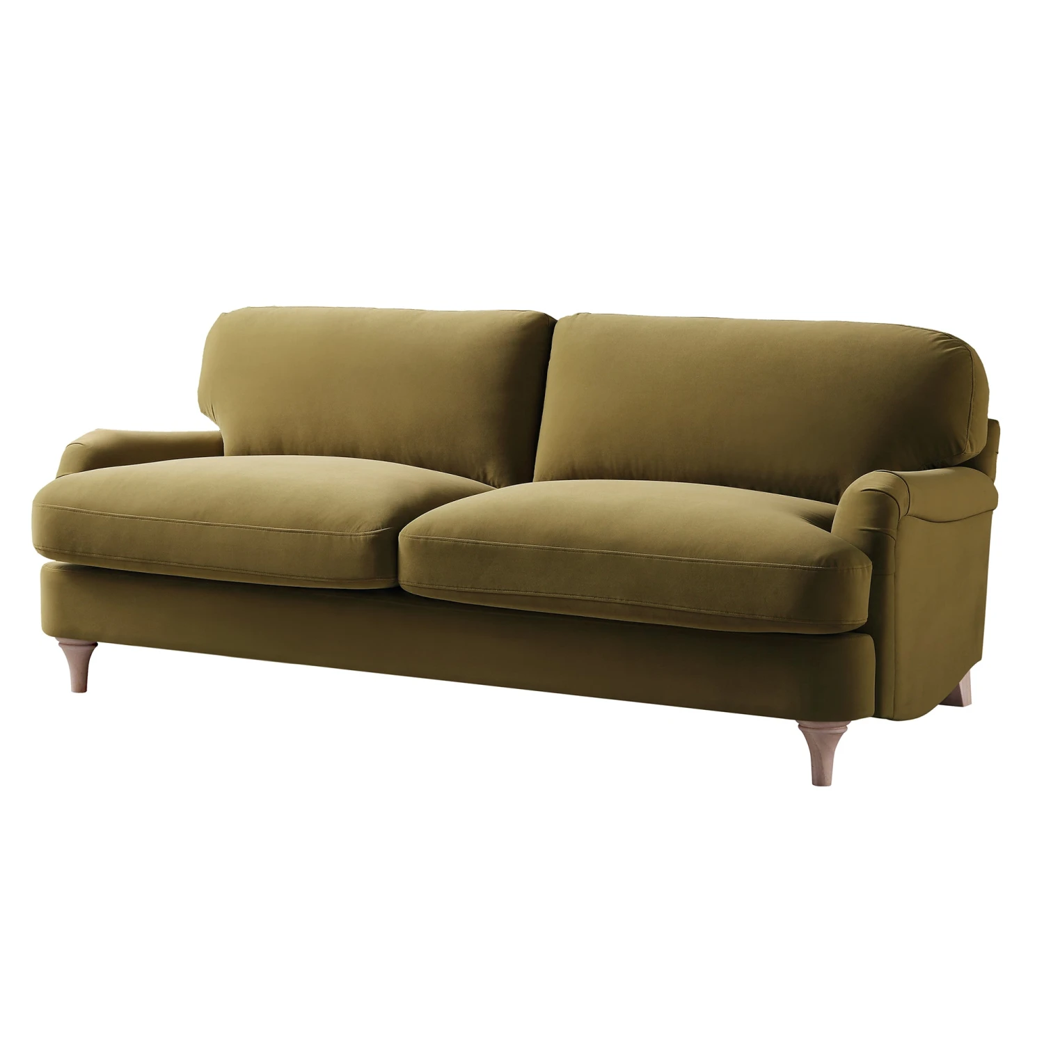 Daphnis Fudge Velvet Sofa, 3-Seater 6 Daphnis Fudge Velvet Sofa, 3-Seater - Image 6