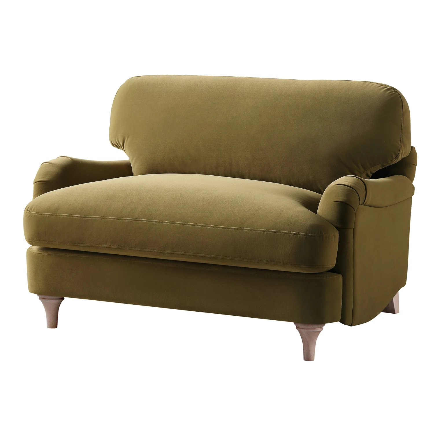 Daphnis Fudge Velvet Sofa, Loveseat 6 Daphnis Fudge Velvet Sofa, Loveseat - Image 6