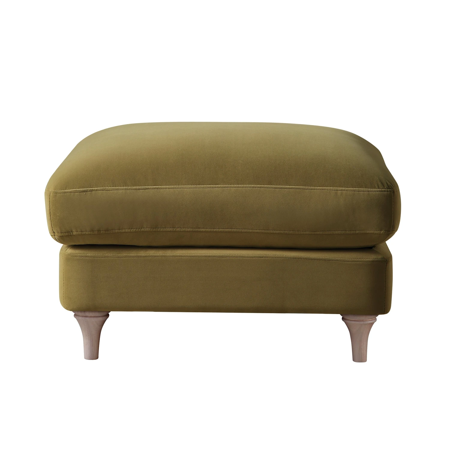 Daphnis Fudge Velvet Sofa, Footstool 5 Daphnis Fudge Velvet Sofa, Footstool - Image 5