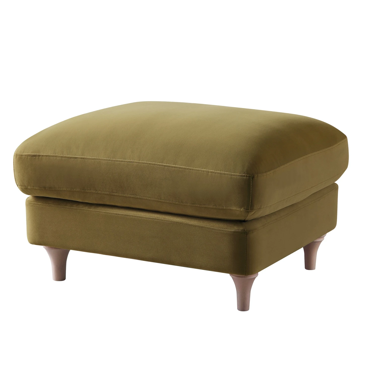 Daphnis Fudge Velvet Sofa, Footstool 6 Daphnis Fudge Velvet Sofa, Footstool - Image 6