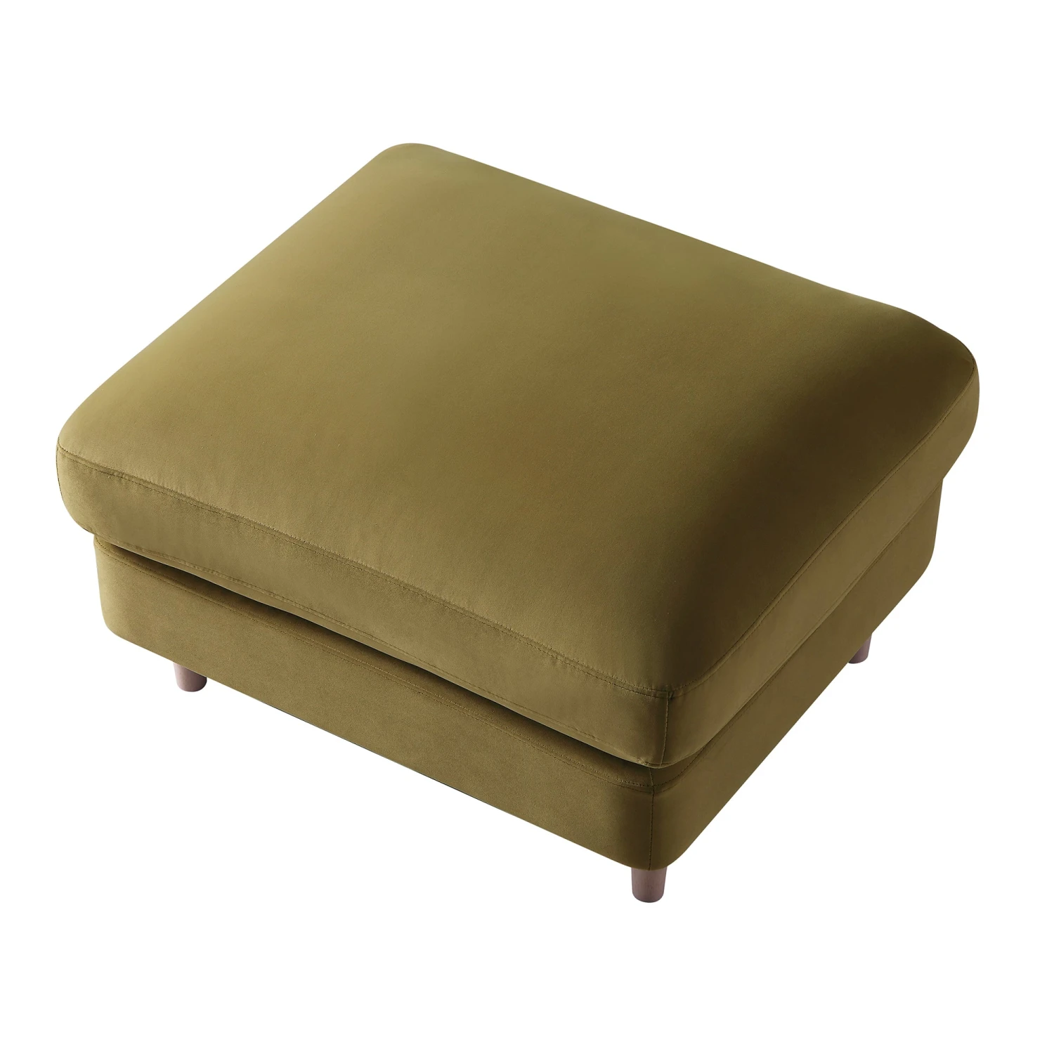 Daphnis Fudge Velvet Sofa, Footstool 8 Daphnis Fudge Velvet Sofa, Footstool - Image 8