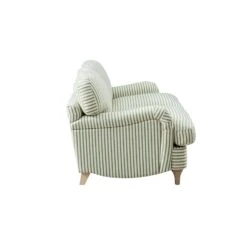 Daphnis Green Striped Linen Blend Sofa, 2-Seater 14 Daphnis Green Striped Linen Blend Sofa, 2-Seater -Daals Store GCSF 2395 GREEN STRIPE 2ST WB4