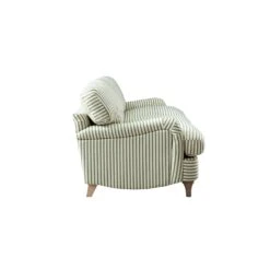 Daphnis Green Striped Linen Blend Sofa, 3-Seater 15 Daphnis Green Striped Linen Blend Sofa, 3-Seater -Daals Store GCSF 2395 GREEN STRIPE 3ST WB4