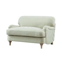 Daals Store -Daals Store GCSF 2395 GREEN STRIPE LOVESEAT WB2 1