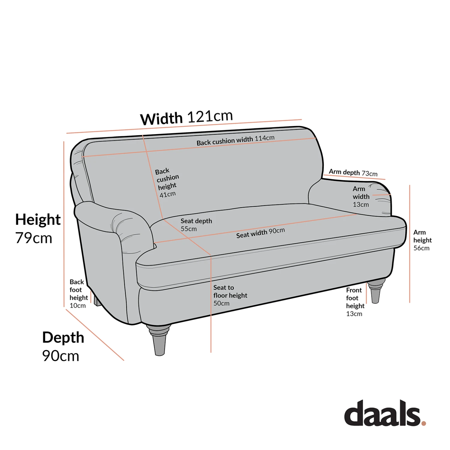 Daphnis Fudge Velvet Sofa, Loveseat 7 Daphnis Fudge Velvet Sofa, Loveseat - Image 7