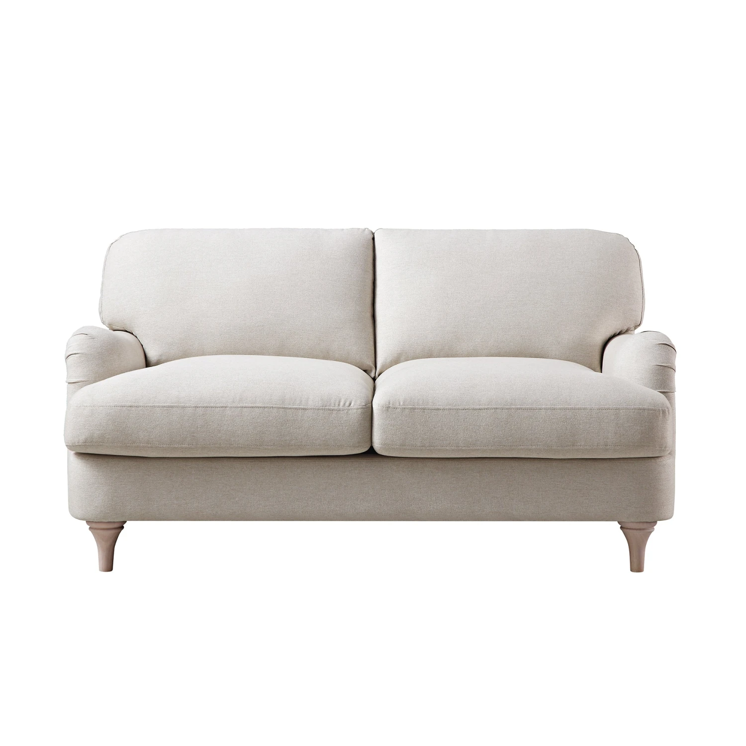 Daphnis Oatmeal Fabric Sofa, 2-Seater 4 Daphnis Oatmeal Fabric Sofa, 2-Seater - Image 4