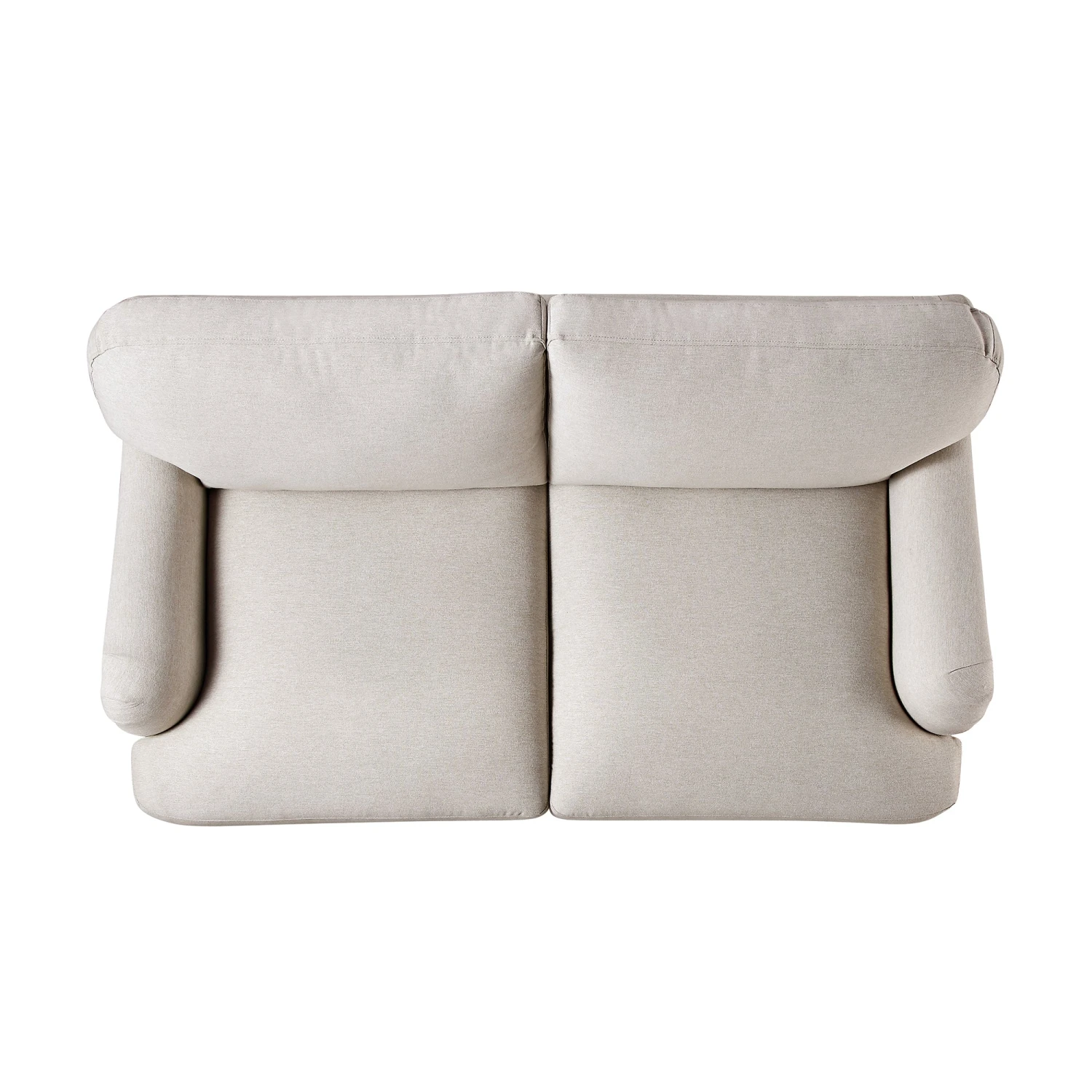 Daphnis Oatmeal Fabric Sofa, 2-Seater 7 Daphnis Oatmeal Fabric Sofa, 2-Seater - Image 7