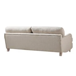 Daphnis Oatmeal Fabric Sofa, 3-Seater 22 Daphnis Oatmeal Fabric Sofa, 3-Seater -Daals Store GCSF 2395 OAT FAB 3ST WB5