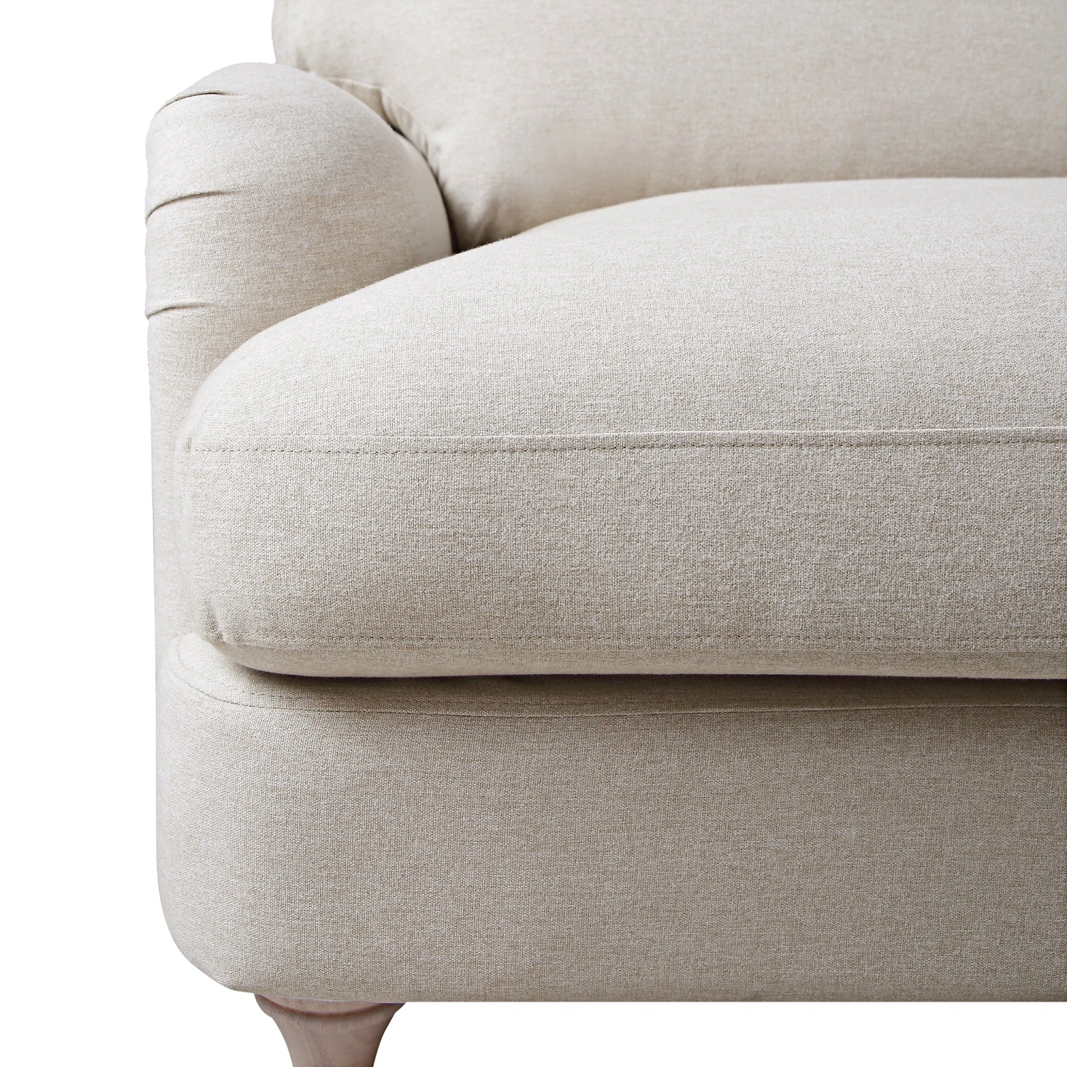Daphnis Oatmeal Fabric Sofa, 3-Seater 11 Daphnis Oatmeal Fabric Sofa, 3-Seater - Image 11