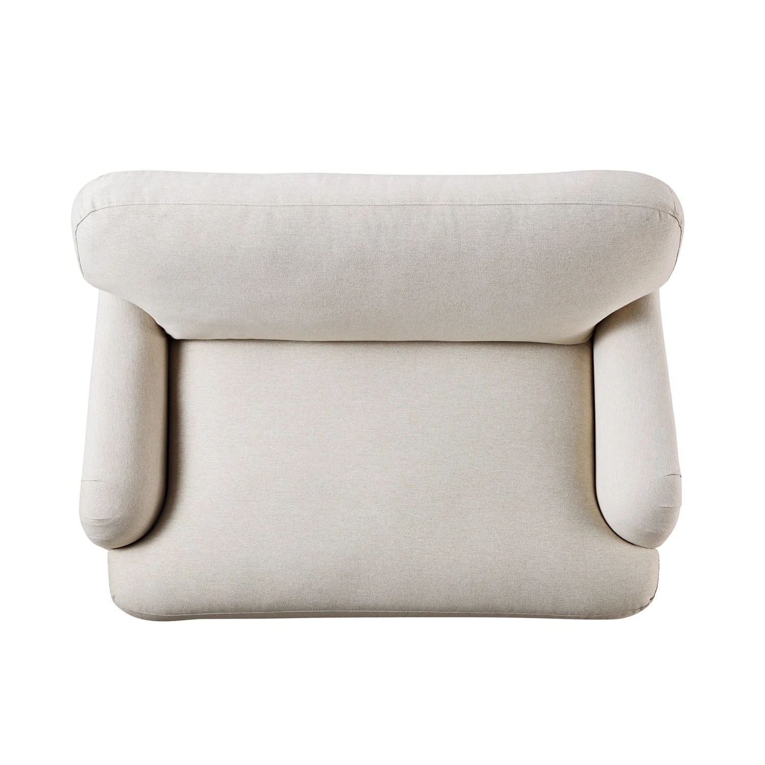 Daphnis Oatmeal Fabric Sofa, Loveseat 7 Daphnis Oatmeal Fabric Sofa, Loveseat - Image 7