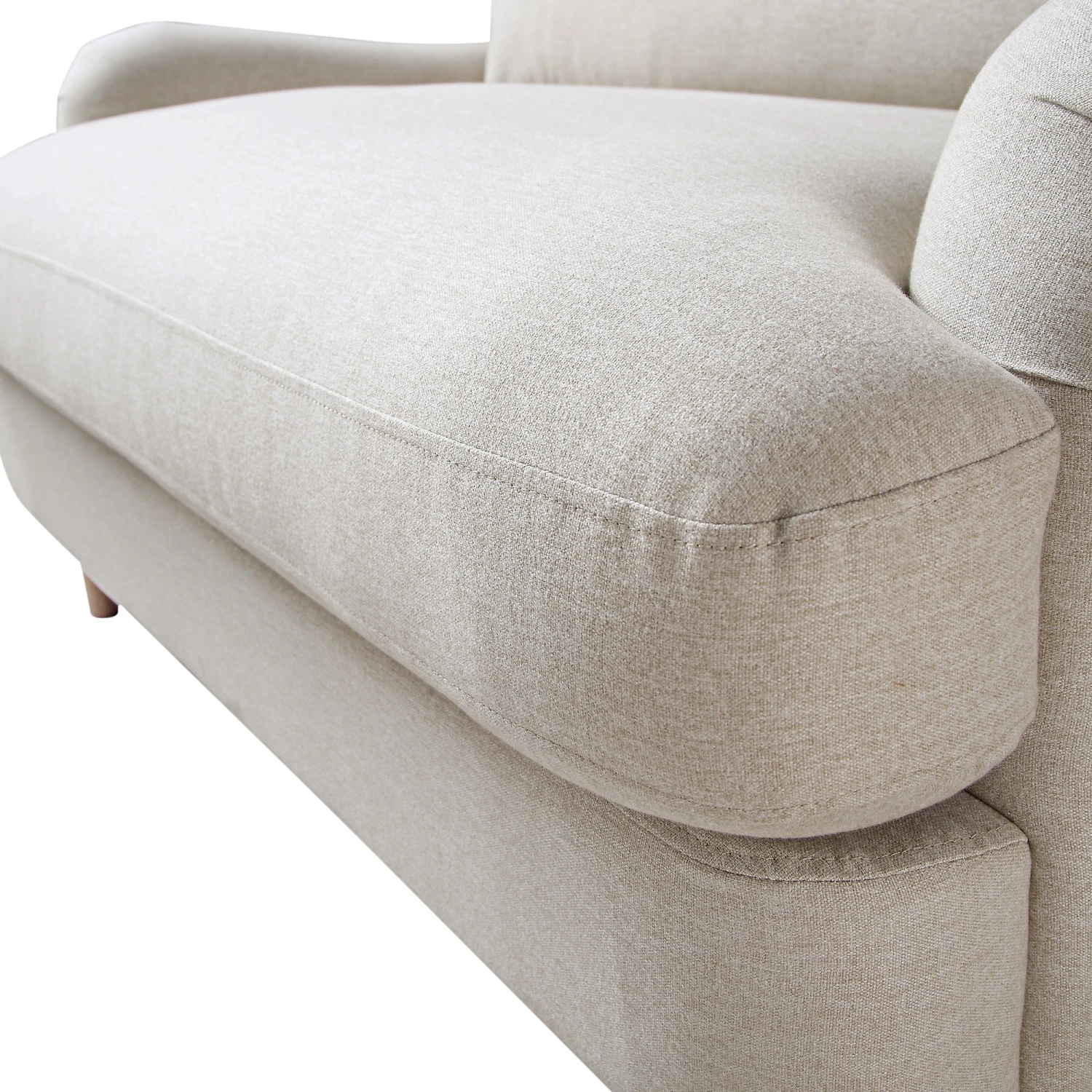 Daphnis Oatmeal Fabric Sofa, Loveseat 10 Daphnis Oatmeal Fabric Sofa, Loveseat - Image 10