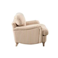 Daphnis Ochre Striped Linen Blend Sofa, 1-Seater 22 Daphnis Ochre Striped Linen Blend Sofa, 1-Seater -Daals Store GCSF 2395 OCHRE STRIPE 1ST WB3