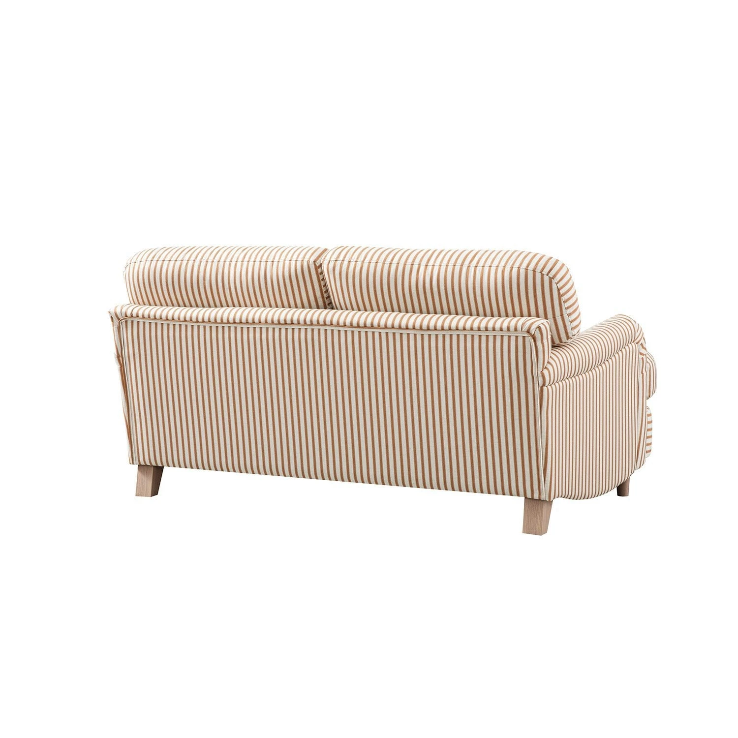 Daphnis Ochre Striped Linen Blend Sofa, 2-Seater 11 Daphnis Ochre Striped Linen Blend Sofa, 2-Seater - Image 11