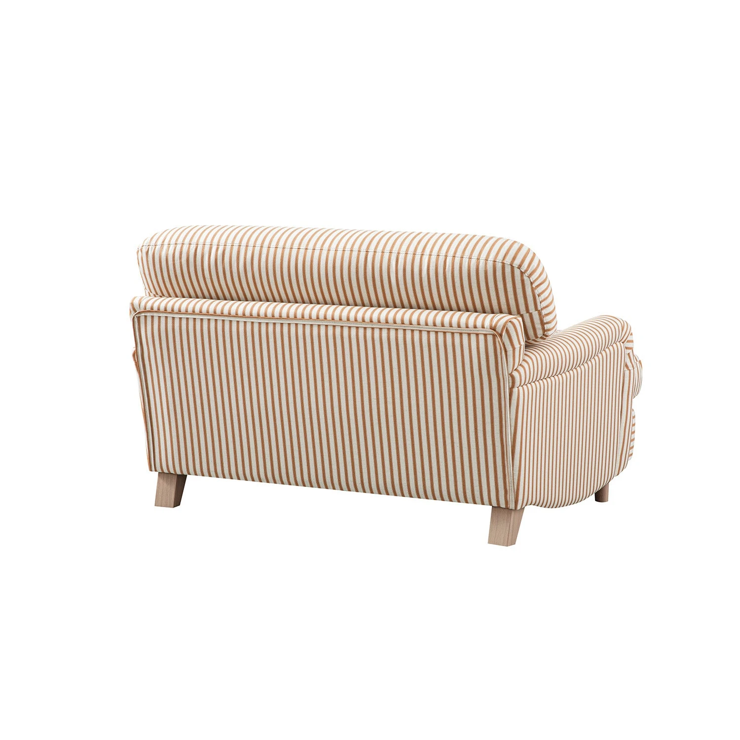 Daphnis Ochre Striped Linen Blend Sofa, Loveseat 6 Daphnis Ochre Striped Linen Blend Sofa, Loveseat - Image 6
