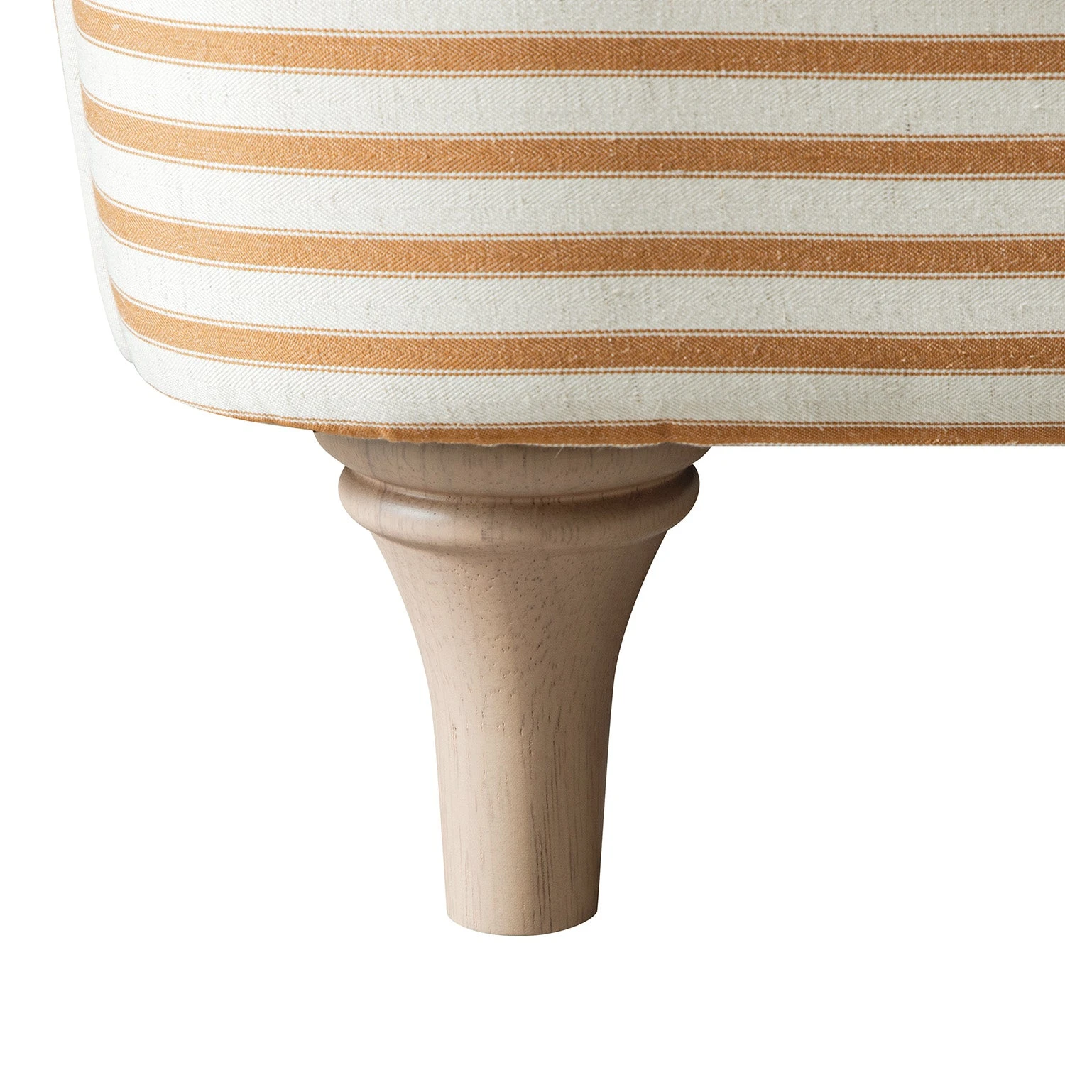 Daphnis Ochre Striped Linen Blend Sofa, Loveseat 9 Daphnis Ochre Striped Linen Blend Sofa, Loveseat - Image 9