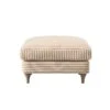 Daphnis Ochre Striped Linen Blend Footstool -Daals Store GCSF 2395 OCHRE STRIPE STOOL WB1