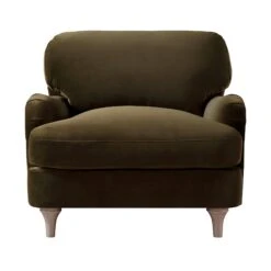 Daphnis Seaweed Velvet Sofa, 1-Seater 18 Daphnis Seaweed Velvet Sofa, 1-Seater -Daals Store GCSF 2395 SWEED VEL 1ST WB1