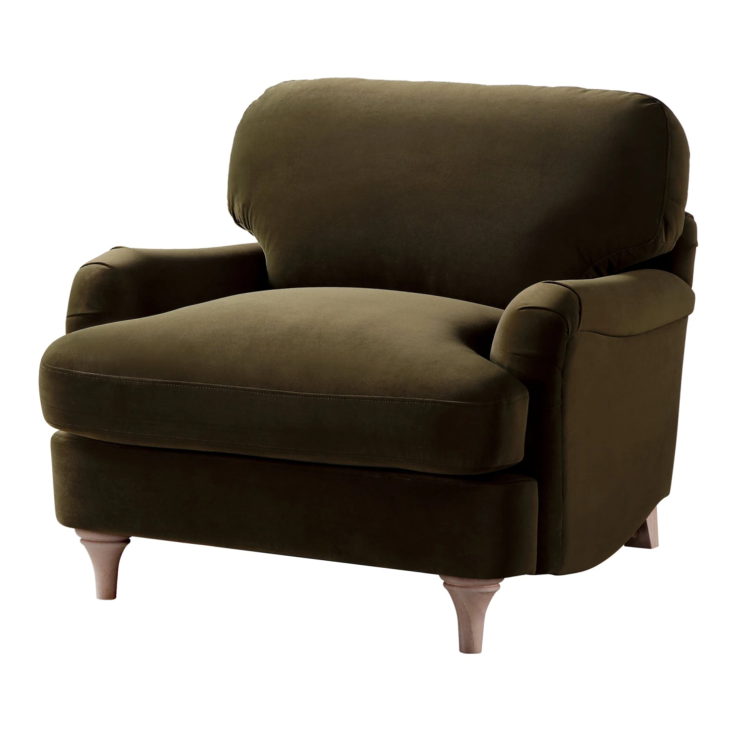 Daphnis Seaweed Velvet Sofa, 1-Seater 5 Daphnis Seaweed Velvet Sofa, 1-Seater - Image 5